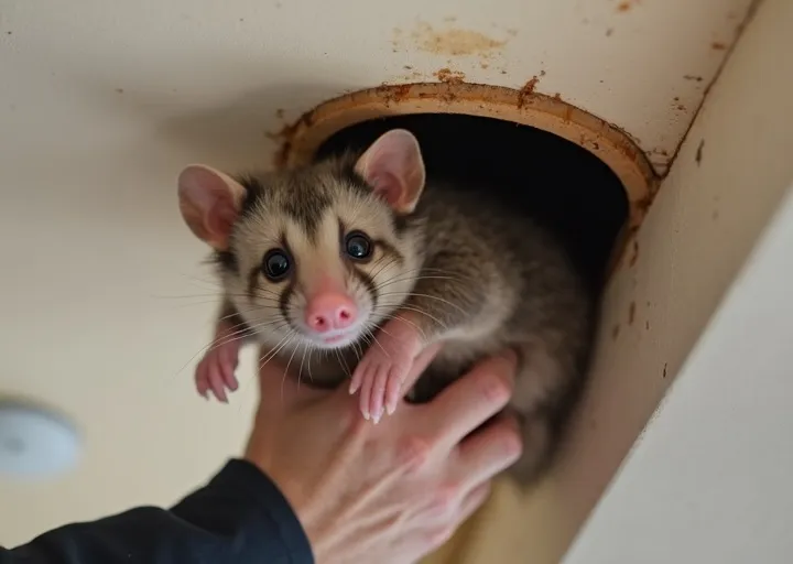 Humane Possum Extraction North Maclean