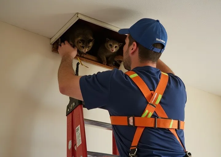 Safe Roof Cavity Access North Maclean